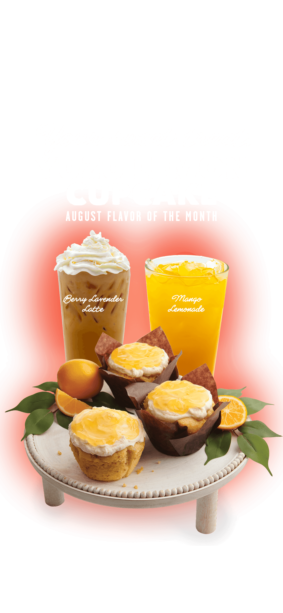 Kolache Factory -  Yuzu Lemon Cupcake